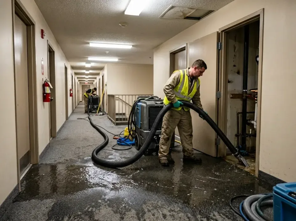 multi-unit-apartment-hallway-f-005 — frequently asked questions, Emergency Burst Pipe Water Extraction & Removal in Apollo B…